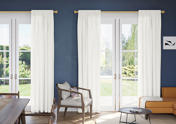 Pescara Voile, Snow White - Made to Measure Curtains - Image 3